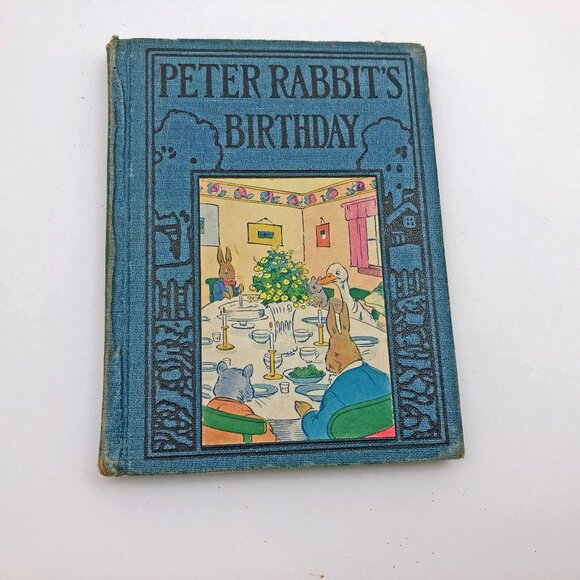 Peter Rabbit's Birthday Wee Books for Wee Folks Almond HB 28 Illustrations - Picture 1 of 11